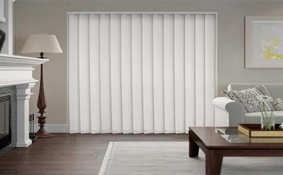 What are vertical blinds and what is unique about them